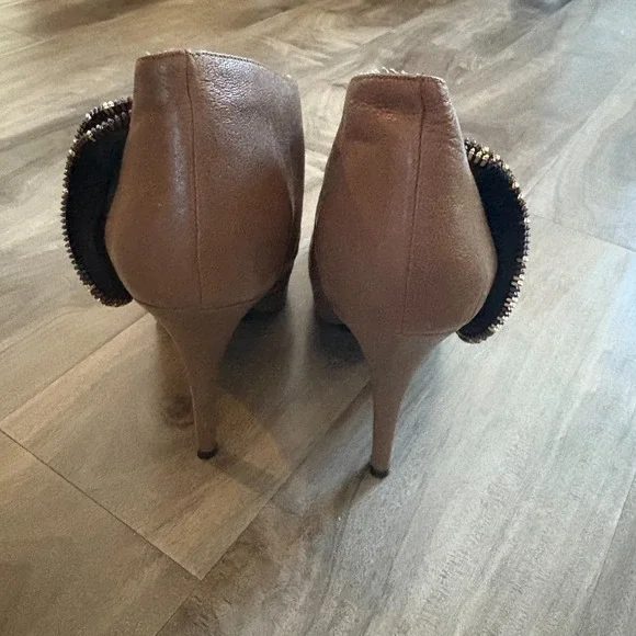 Vintage Juicy Couture Leather Platform High Heel‎ Bootie Pump 7.5M made in Italy - Picture 3 of 9